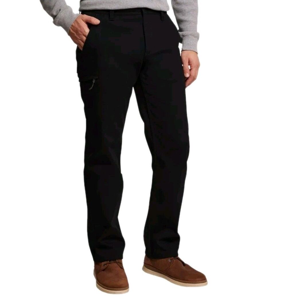 Weatherproof Men's 36x29 Heavyweight Canvas Bonded Fleece Lined Utility Pants